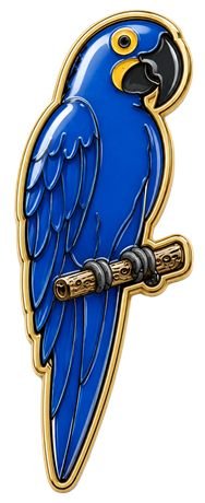 Broche adesivo